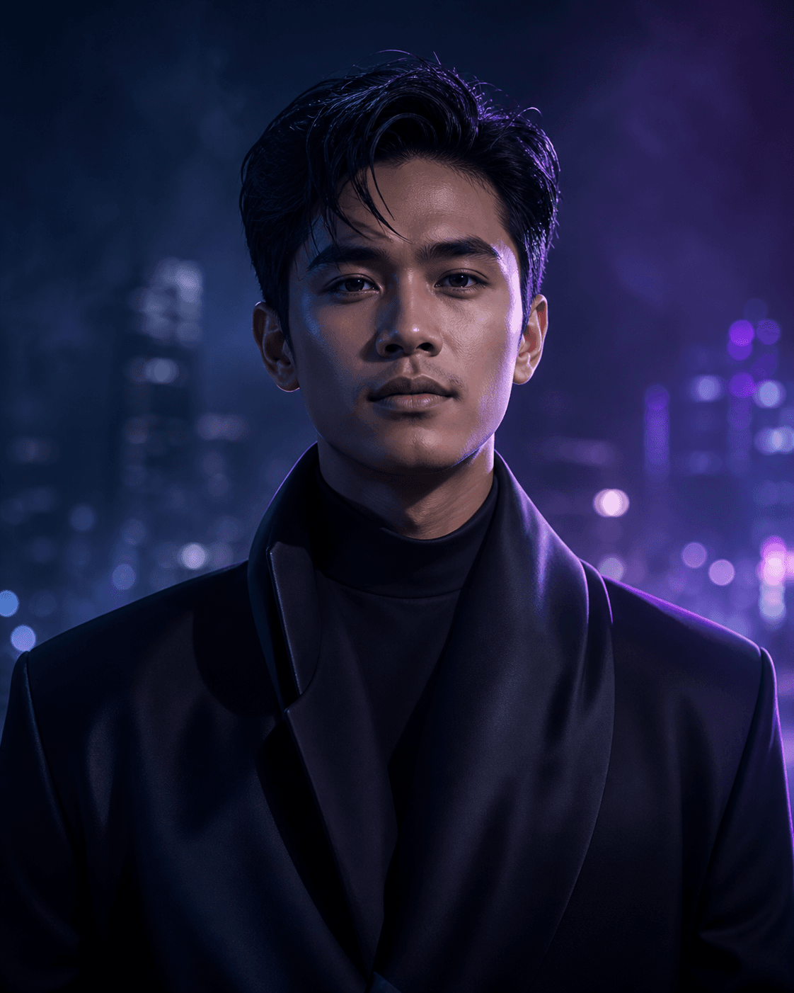 Illustrative creative AI portrait preview